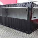 Kiosk container