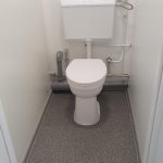 Nieuwe unit met toilet