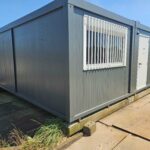 Container als werkplek