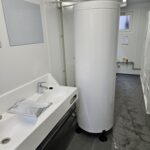 Container wc en douche ombouw