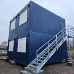 modificatie container met verdieping